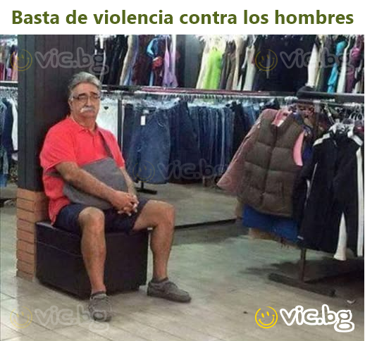 Basta de violencia contra los hombres