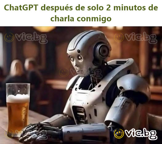 ChatGPT después de solo 2 minutos de charla conmigo