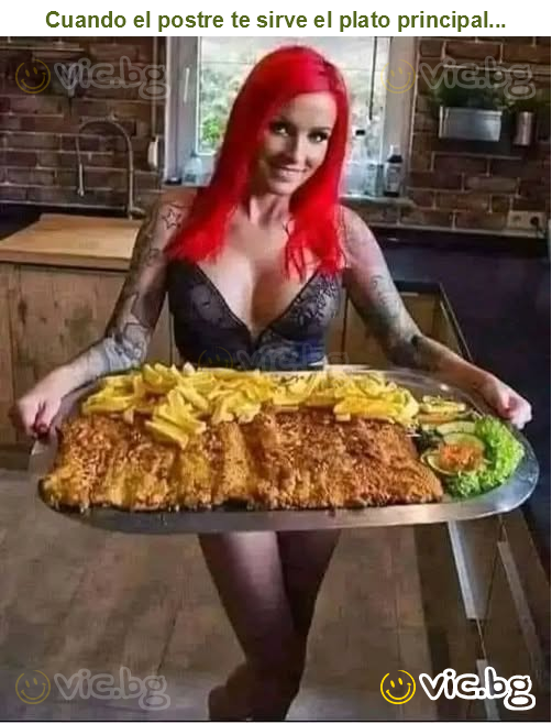 Cuando el postre te sirve el plato principal...