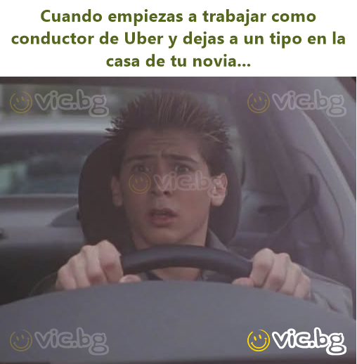 Cuando empiezas a trabajar como conductor de Uber y dejas a un tipo en la casa de tu novia...