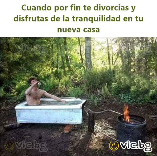 Cuando por fin te divorcias y disfrutas de la tranquilidad en tu nueva casa