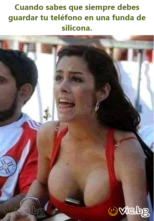 Cuando sabes que siempre debes guardar tu teléfono en una funda de silicona.