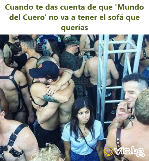 Cuando te das cuenta de que 'Mundo del Cuero' no va a tener el sofá que querías