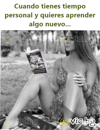 Cuando tienes tiempo personal y quieres aprender algo nuevo...