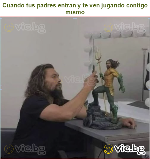 Cuando tus padres entran y te ven jugando contigo mismo