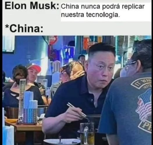 Elon Musk: China nunca podrá replicar nuestra tecnología. China: