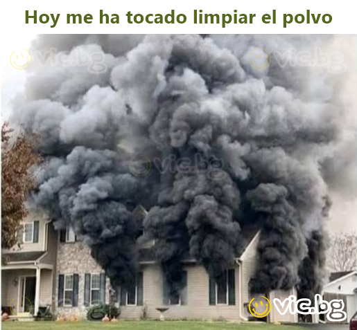 Hoy me ha tocado limpiar el polvo