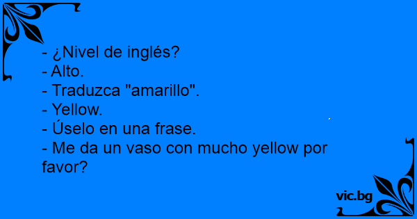 Nivel De Ingles