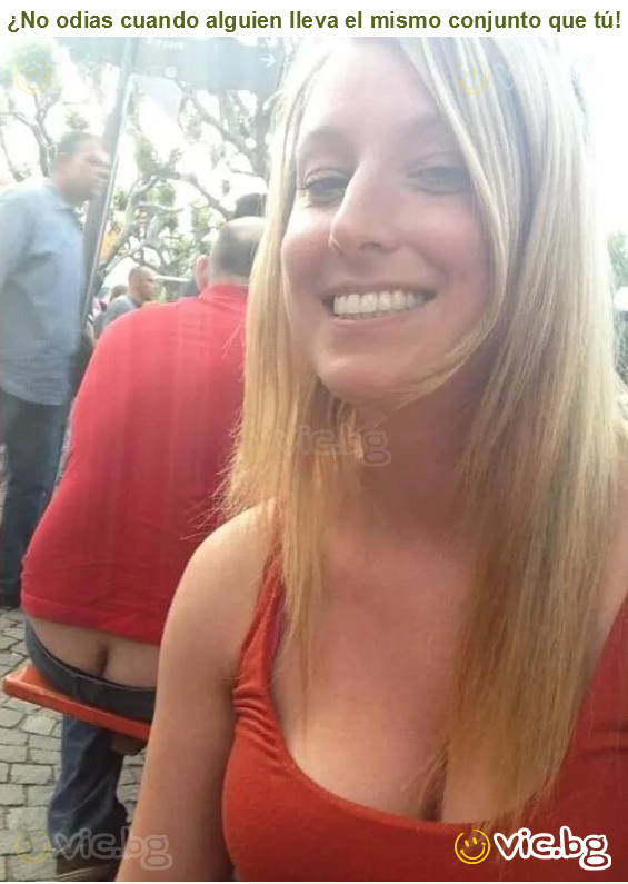 ¿No odias cuando alguien lleva el mismo conjunto que tú!