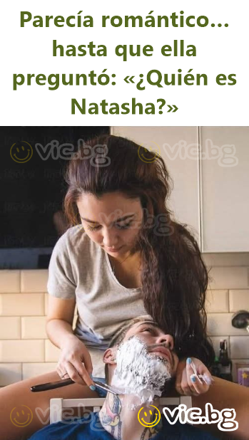 Parecía romántico… hasta que ella preguntó: «¿Quién es Natasha?»
