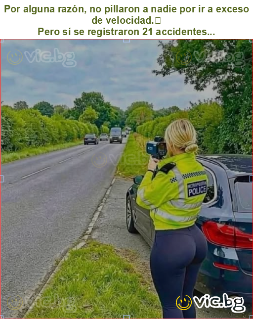 Por alguna razón, no pillaron a nadie por ir a exceso de velocidad.
Pero sí se registraron 21 accidentes...