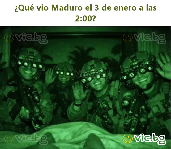 ¿Qué vio Maduro el 3 de enero a las 2:00?