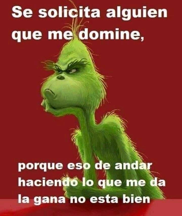 Se solicita alguien que me domine, porque eso de andar haciendo lo que me da Ia gana no esta bien