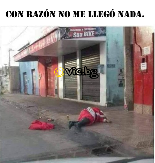 Соn razón no me llegó nada.