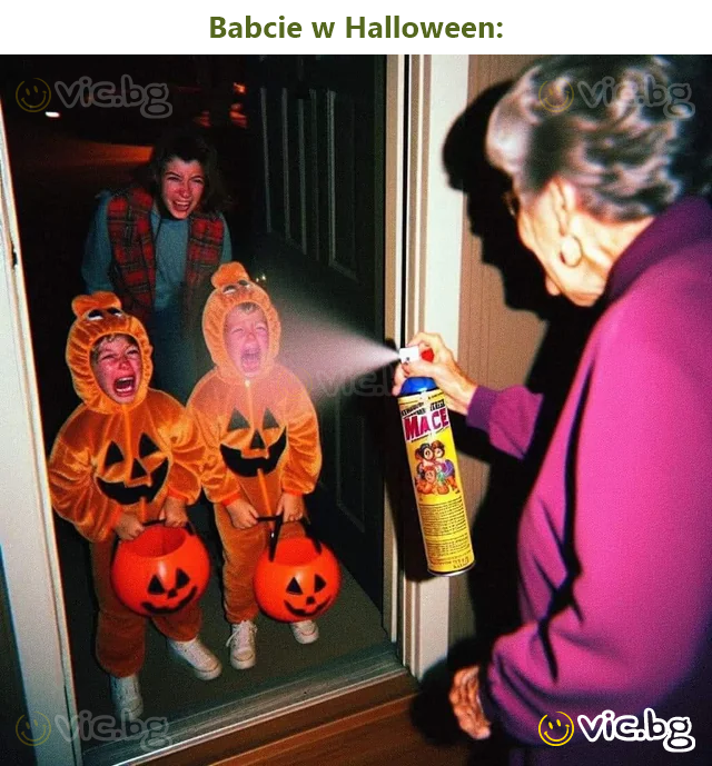 Babcie w Halloween: