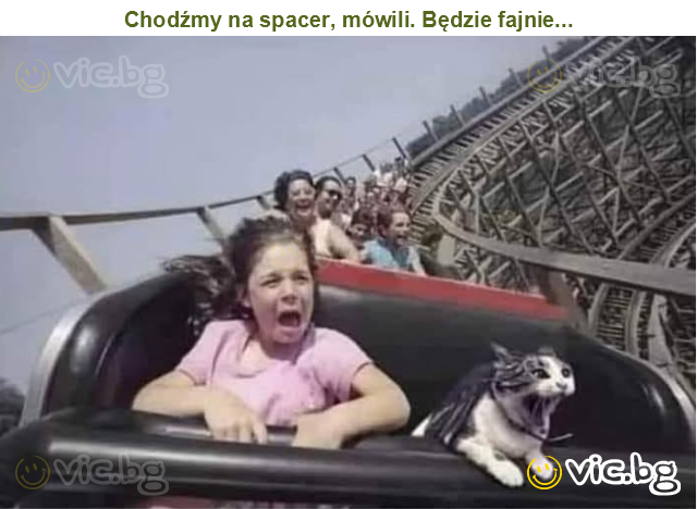 Chodźmy na spacer, mówili. Będzie fajnie...