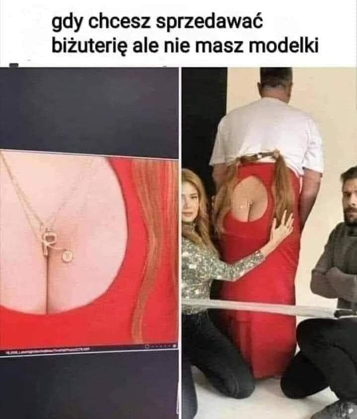 Gdy chcesz sprzedawac bizuterie ale nie masz modelki