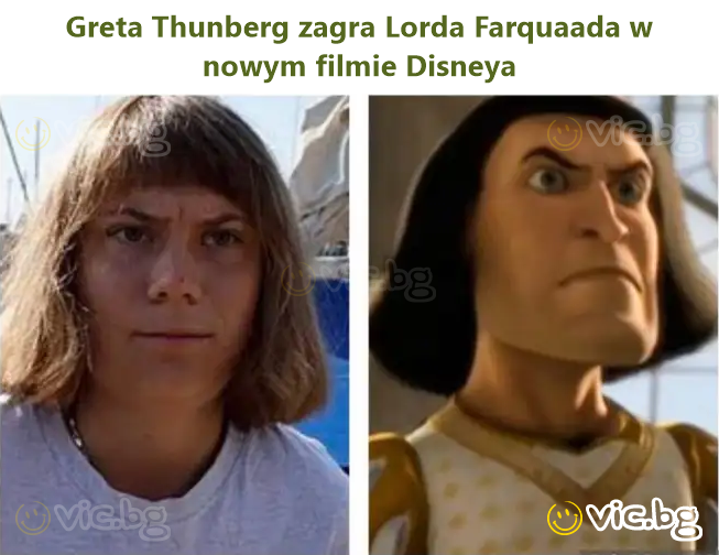 Greta Thunberg zagra Lorda Farquaada w nowym filmie Disneya
