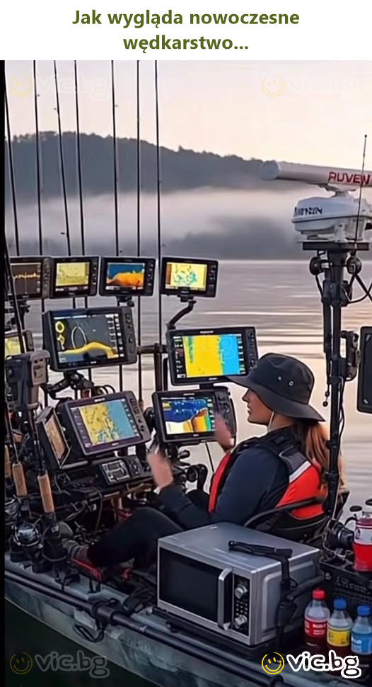 Jak wygląda nowoczesne wędkarstwo...