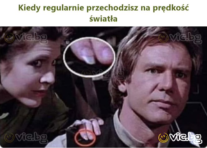 Kiedy regularnie przechodzisz na prędkość światła