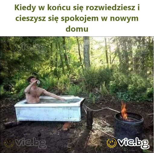 Kiedy w końcu się rozwiedziesz i cieszysz się spokojem w nowym domu