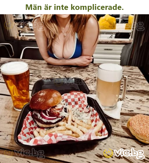 Män är inte komplicerade.