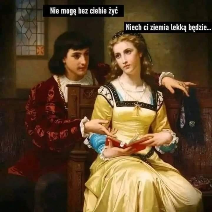 Nie moge bez ciebie zyé  Niech ci ziemia lekka bedzie...