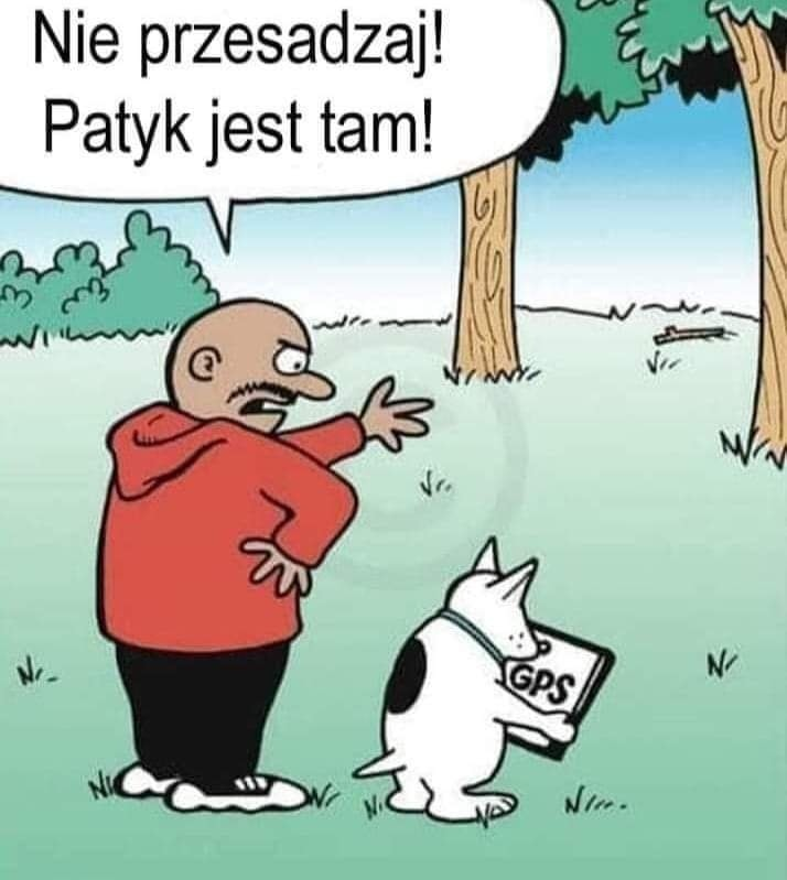Nie presadzaj! Patyk jest tam!