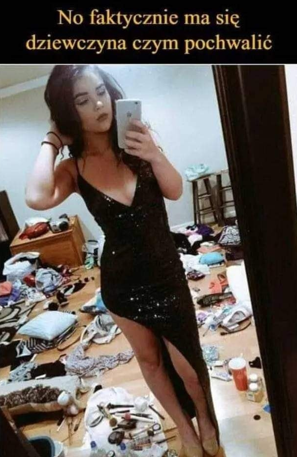 No faktycznie ma sie dziewczyna czym pochwalic