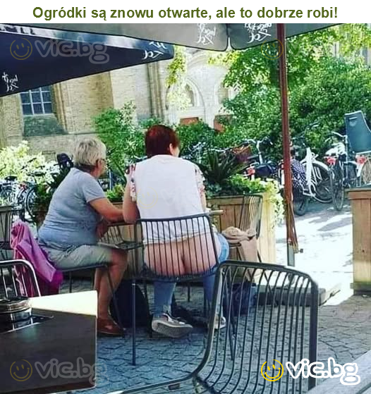 Ogródki są znowu otwarte, ale to dobrze robi!