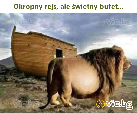 Okropny rejs, ale świetny bufet...