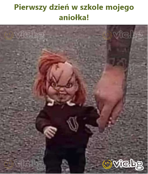 Pierwszy dzień w szkole mojego aniołka!