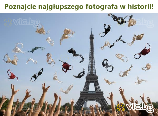 Poznajcie najgłupszego fotografa w historii!