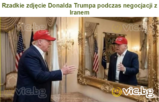 Rzadkie zdjęcie Donalda Trumpa podczas negocjacji z Iranem