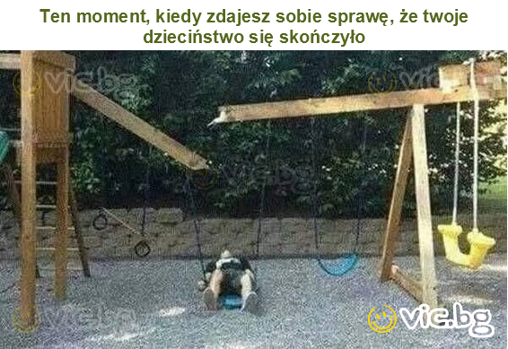 Ten moment, kiedy zdajesz sobie sprawę, że twoje dzieciństwo się skończyło