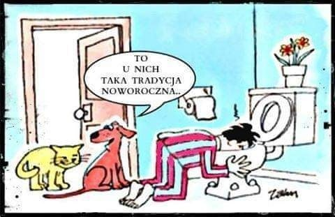 To u nich taka tradycja noworoczna.