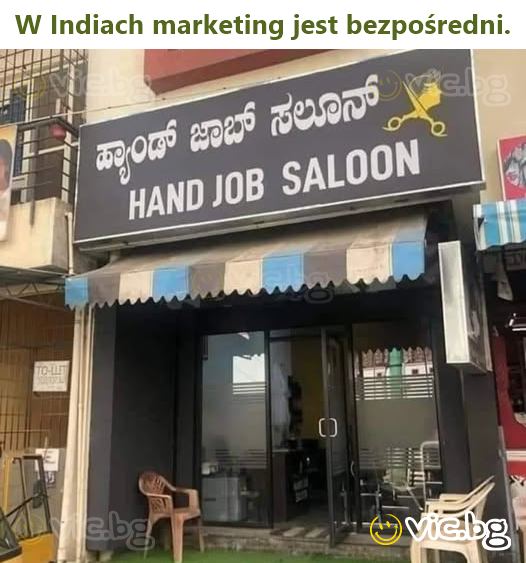 W Indiach marketing jest bezpośredni.