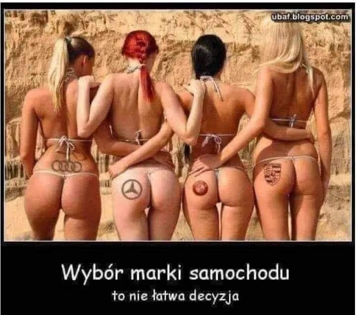 Wybor marki samochodu to nie latwa decyzja