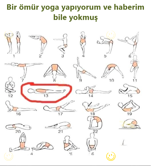Bir ömür yoga yapıyorum ve haberim bile yokmuş