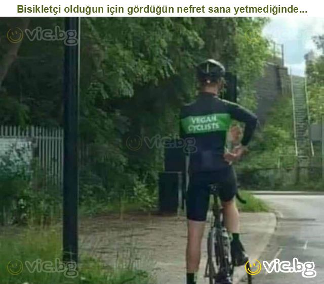 Bisikletçi olduğun için gördüğün nefret sana yetmediğinde...