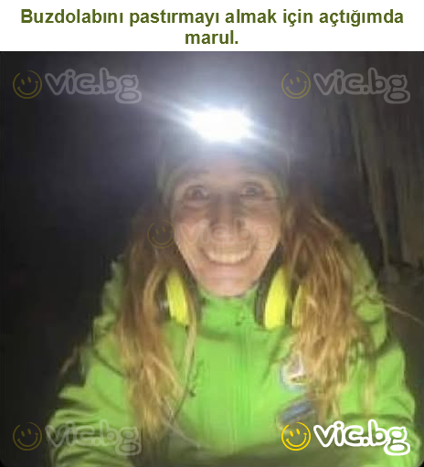 Buzdolabını pastırmayı almak için açtığımda marul.