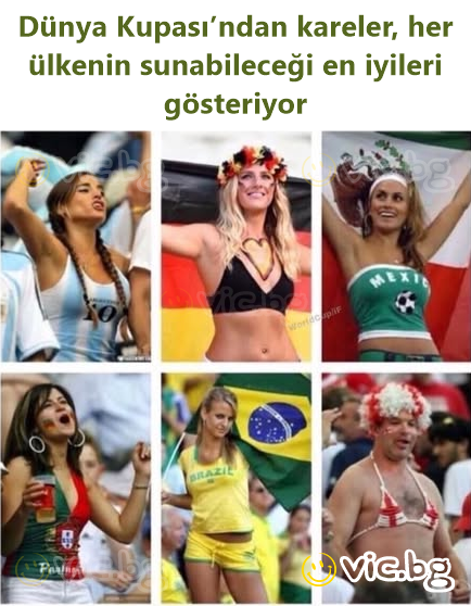 Dünya Kupası’ndan kareler, her ülkenin sunabileceği en iyileri gösteriyor