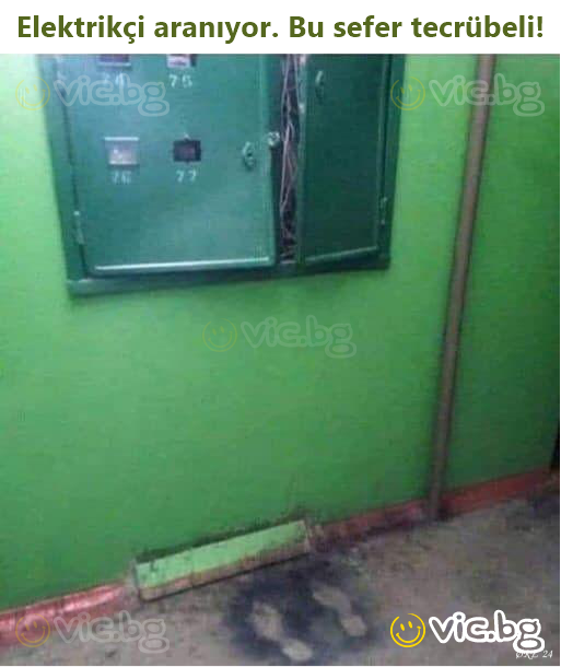 Elektrikçi aranıyor. Bu sefer tecrübeli!