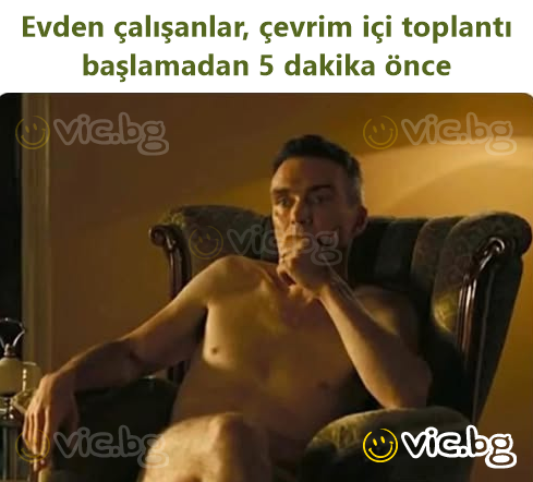 Evden çalışanlar, çevrim içi toplantı başlamadan 5 dakika önce