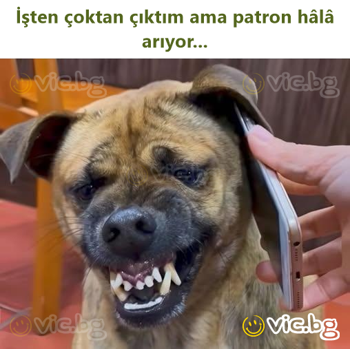 İşten çoktan çıktım ama patron hâlâ arıyor...