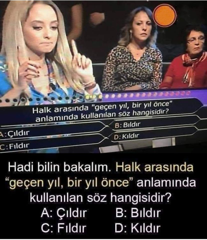 Kim 500 Milyar İster? Geçen sene Geçen yıl Bıldır Eski yıl Eski sene