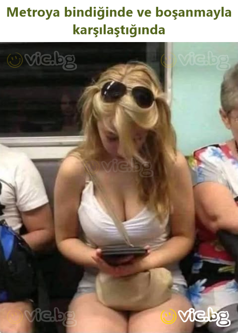 Metroya bindiğinde ve boşanmayla karşılaştığında