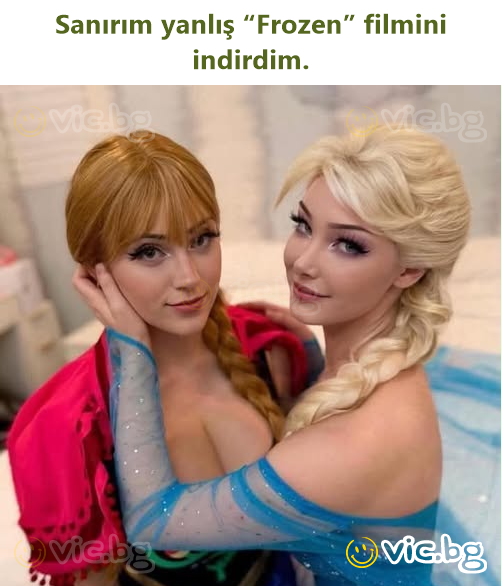 Sanırım yanlış “Frozen” filmini indirdim.