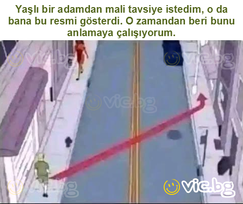 Yaşlı bir adamdan mali tavsiye istedim, o da bana bu resmi gösterdi. O zamandan beri bunu anlamaya çalışıyorum.