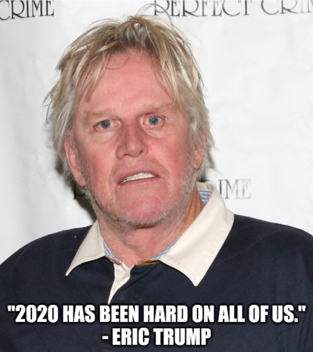 "2020 has been hard on all of us" - Eric Trump